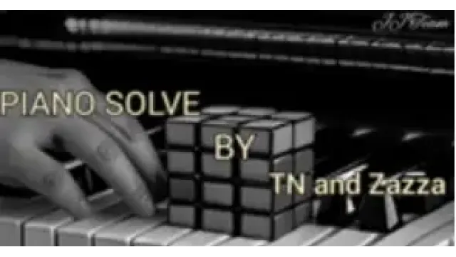 PIANO SOLVE by TN and Zazza (Instant Download) - Magic DVDs