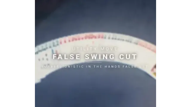The False Swing Cut by Benjamin Earl - Card Tricks
