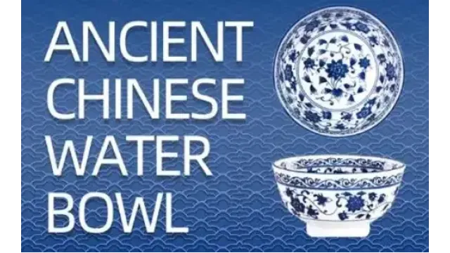 JT - Ancient Chinese Water Bowl - 2024