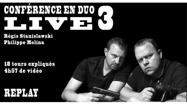 Conférence LIVE Régis & Philippe n°3 - Card Tricks