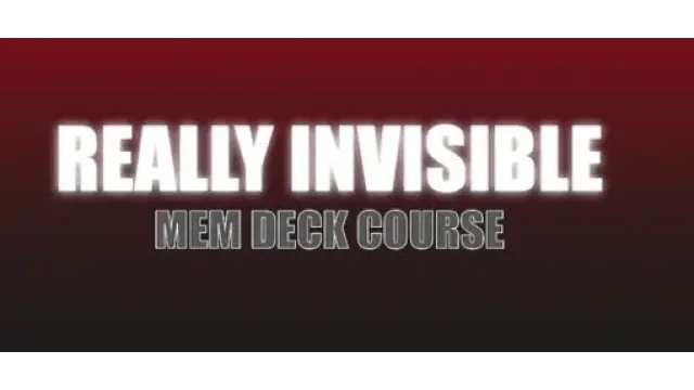Craig Petty - Really Invisible - Magic DVDs