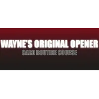 Wayne Goodman - Wayne's Original Opener Routine