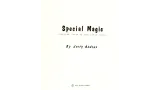 Jerry Andrus - Special Magic, lecture notes for 1974 Japan tour