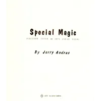 Jerry Andrus - Special Magic, lecture notes for 1974 Japan tour