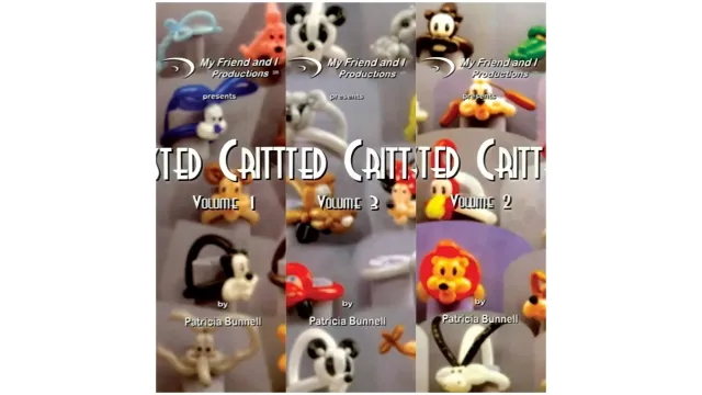Patricia Bunnell - Twisted Critters (1-3) (ISO) - Magic DVDs
