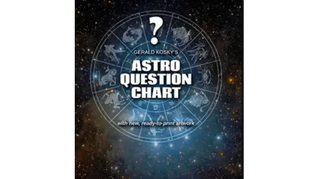 Gerald Kosky - Astro Question Chart - Instructions - Magic Ebooks