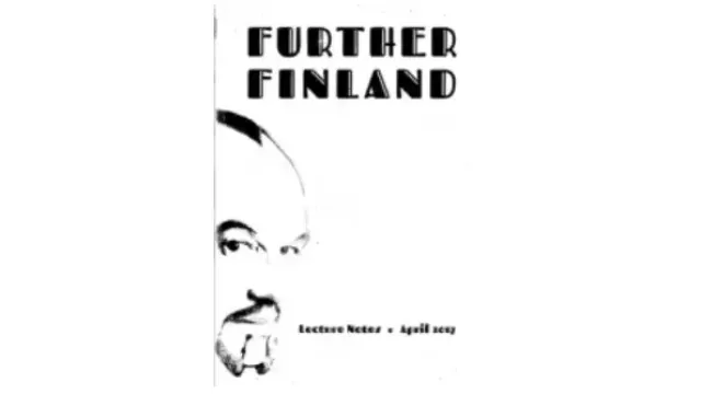 Max Maven - Further Finland (Lecture Notes April 2017) - Magic Ebooks