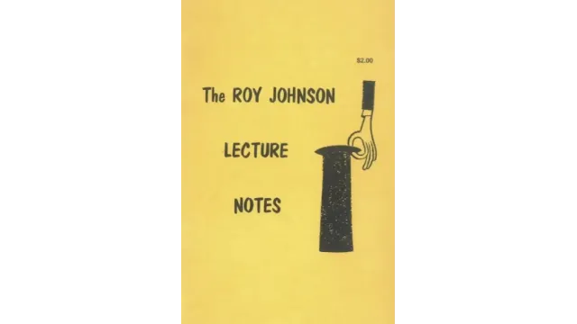 Roy Johnson - Lecture Notes - Magic Ebooks