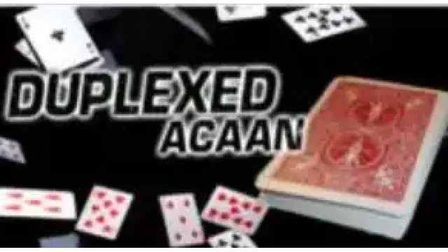 Totally Magic - Duplexed ACAAN - Card Tricks
