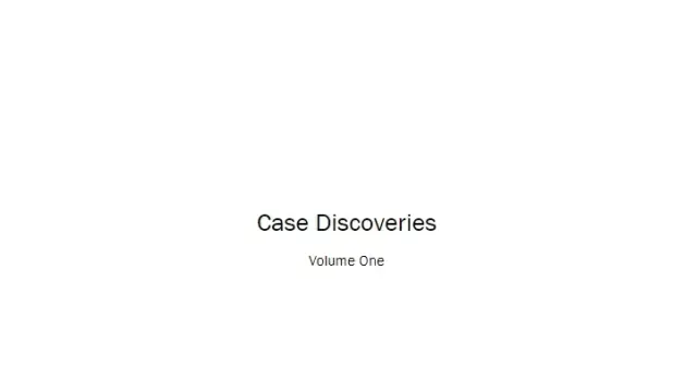 Nathan Newman - Case Discoveries Vol. 1 - Magic Ebooks