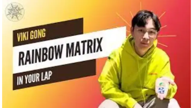 Viki Gong - The Vault - Rainbow Matrix on Lap - Magic DVDs