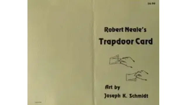 Karl Fulves - Robert Neale's Trapdoor Card - Magic Ebooks