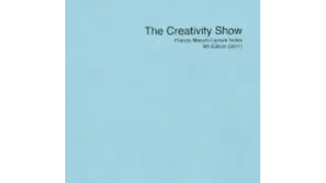 Francis Menotti - The Creativity show - Magic Ebooks