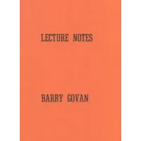 Barry Govan - Lecture Notes
